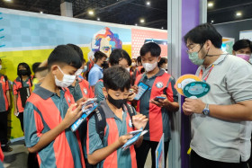 บรรยากาศในงานมหกรรมวิทยาศาสตร์และเทคโนโลยีแห่งชาติ ประจำปี 2 ... พารามิเตอร์รูปภาพ 31